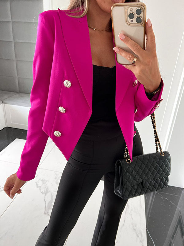 Drune | Cropped Blazer Für Moderne Eleganz Und Flair Für Frauen
