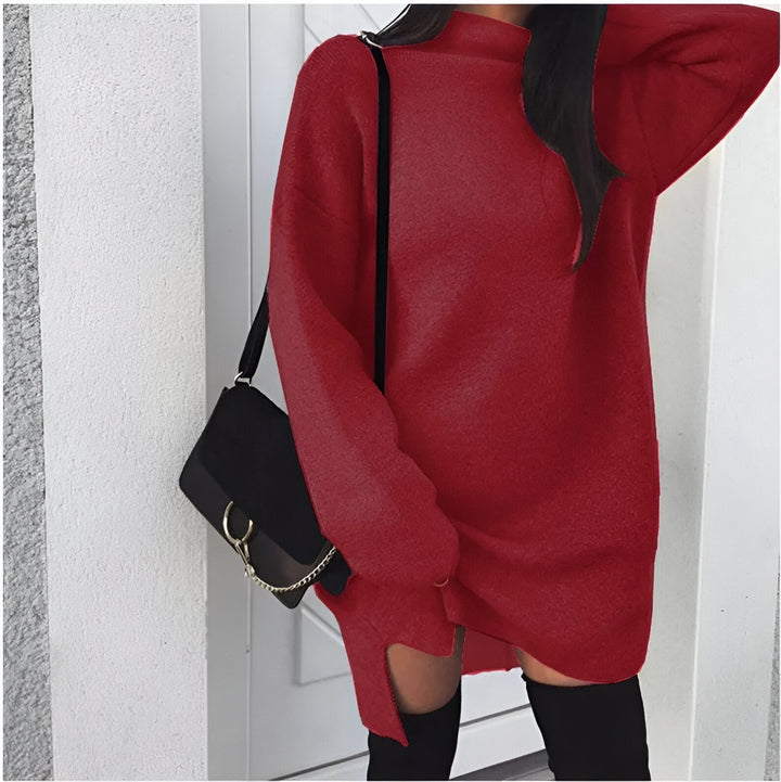 Drune | 2024 Herbst Oversized Rollkragenkleid