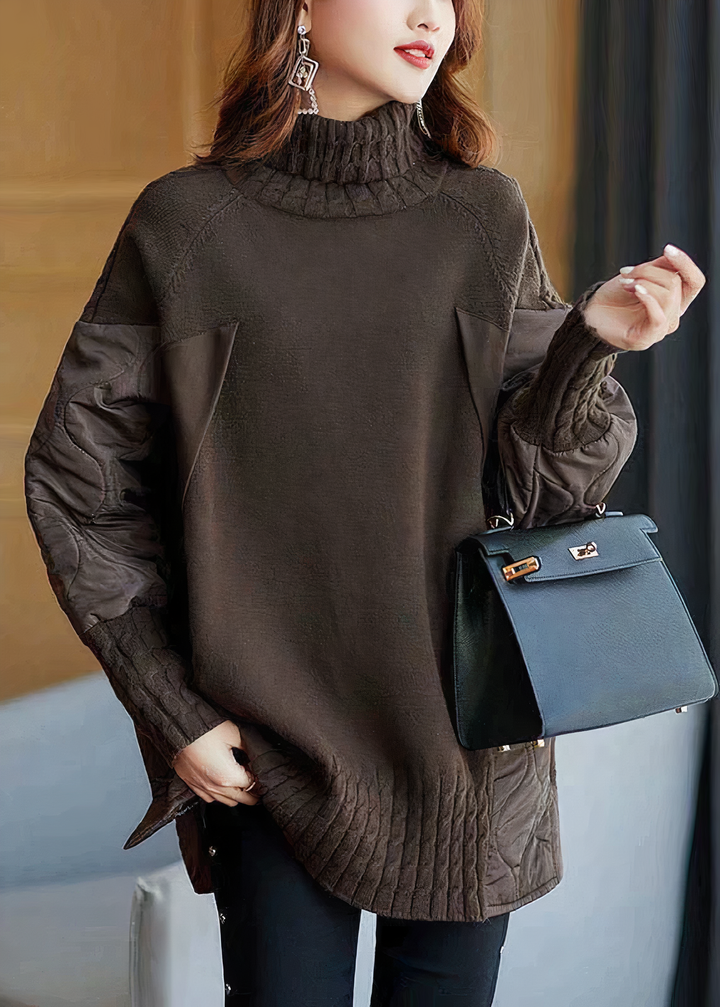 Drune - Ästhetisch Gestrickter Pullover