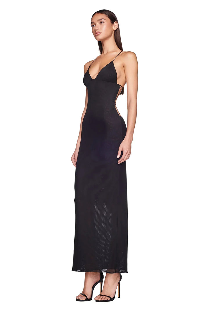 Drune | Maxi-Kleid mit Blumenmuster für Damen