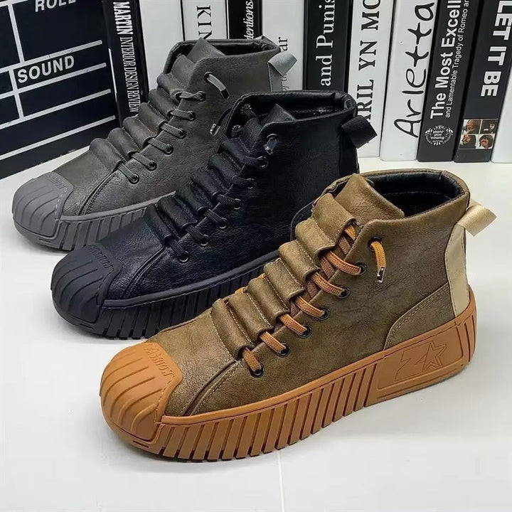 Drune | Sportliche Sneakers mit mittelhohem Schaft