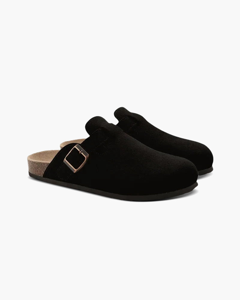 Drune | Bequemer Herren Clog Aus Wildleder Mit Ergonomischem Fußbett