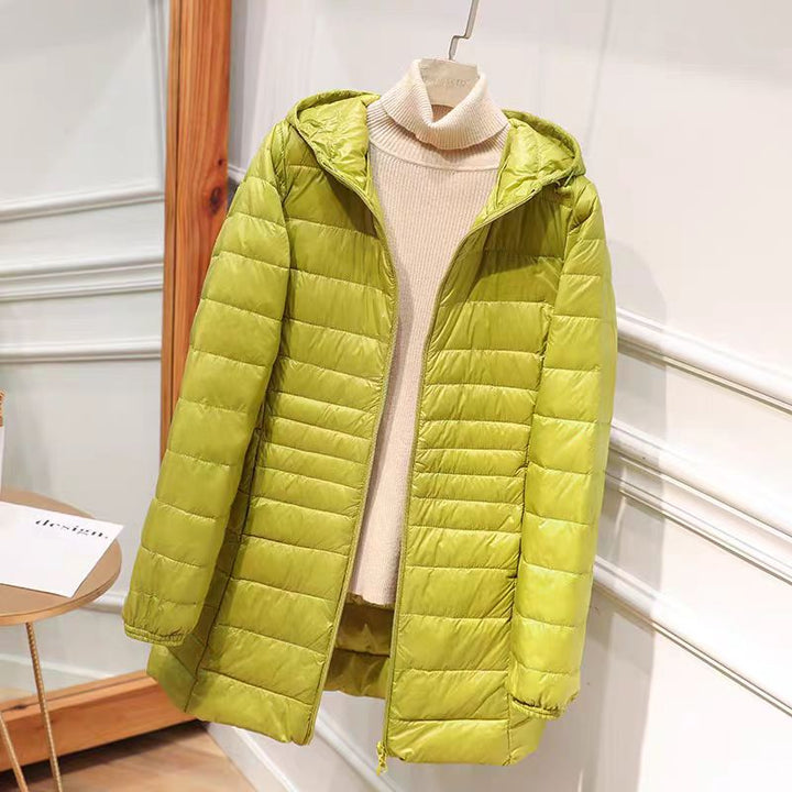 Drune | Daunenjacke mit Kapuze für Damen