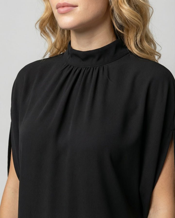 Elegantes Fledermausärmel Kleid Damen | Drune
