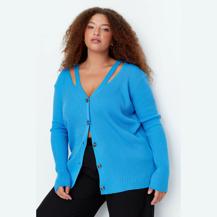 Drune | Lässig Pullover Übergröße