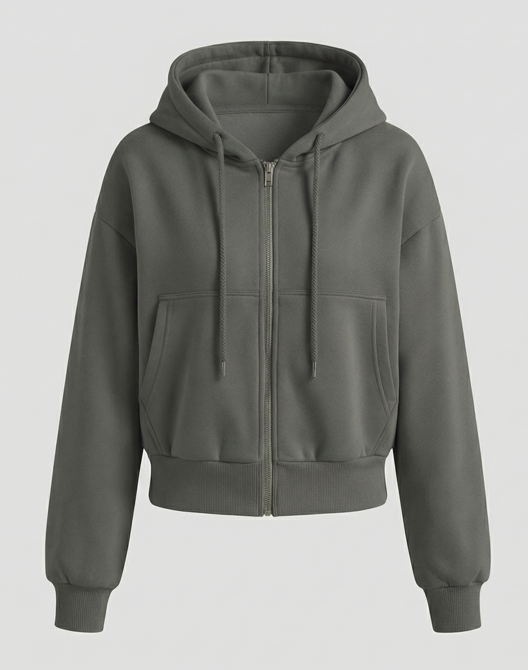 Oversize Sweatshirt Reißverschluss | Drune