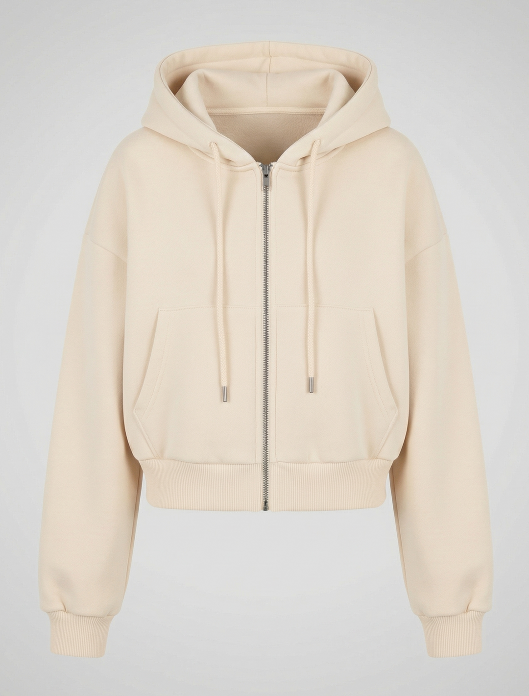 Oversize Sweatshirt Reißverschluss | Drune