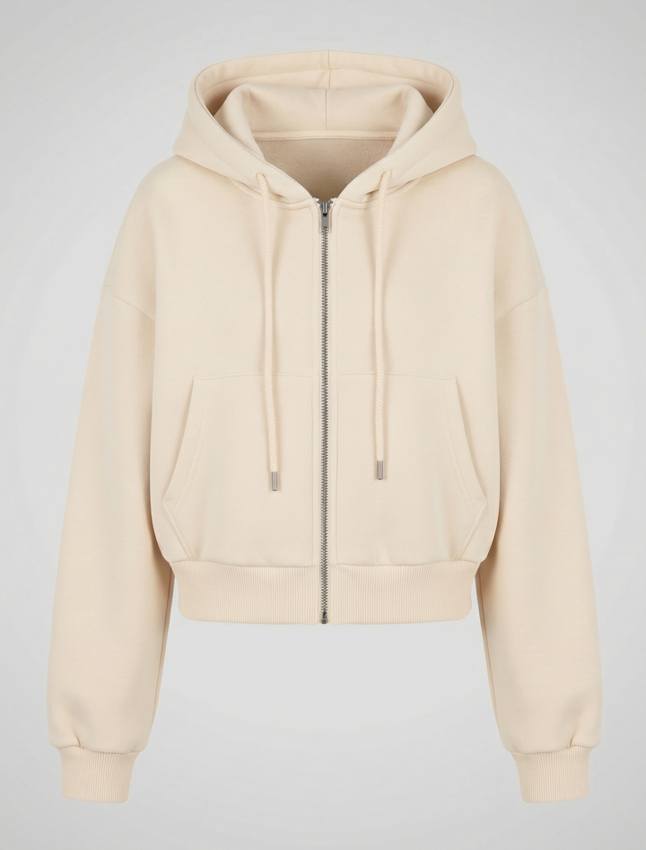 Oversize Sweatshirt Reißverschluss | Drune