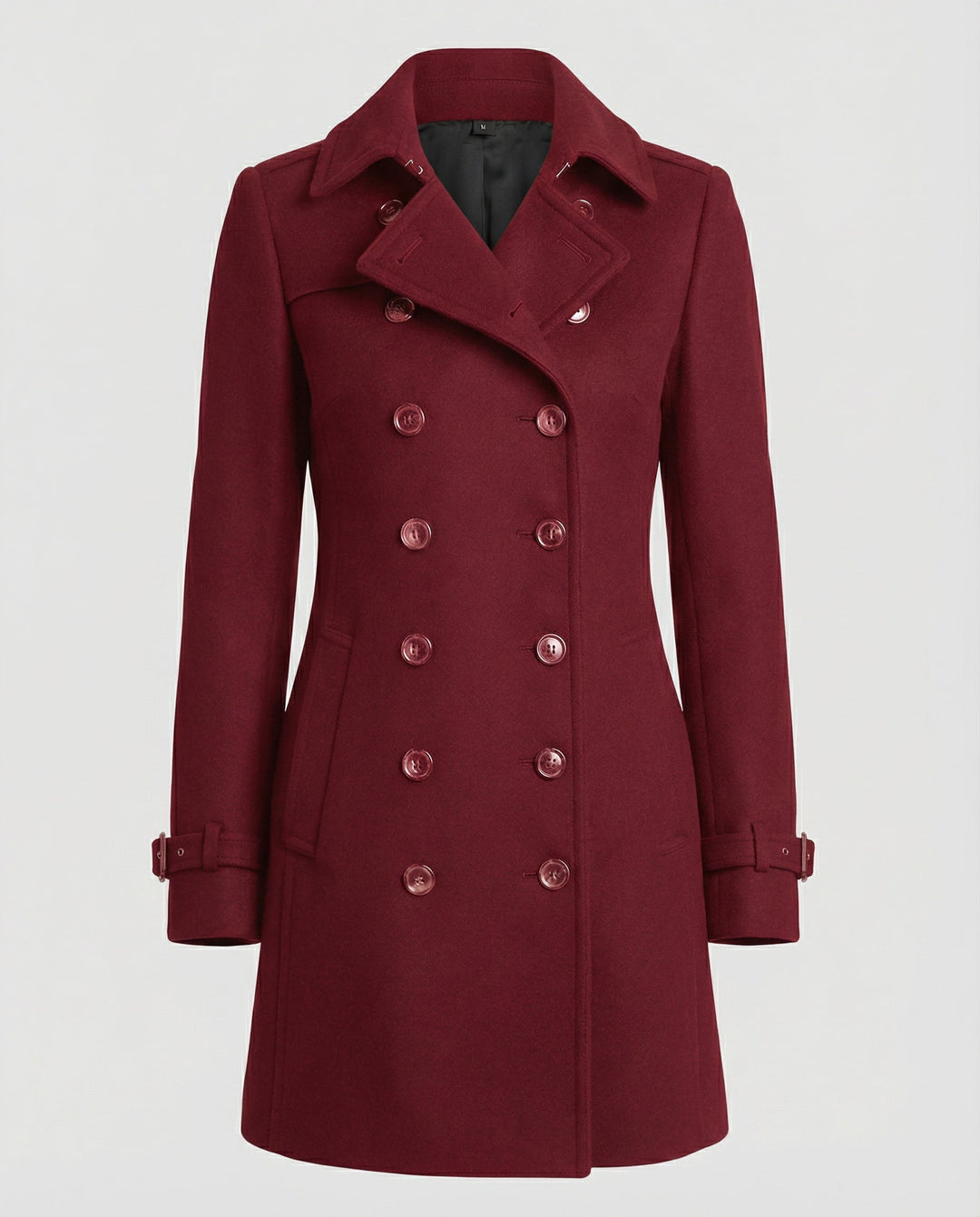 Eleganter Warmer Wollmantel Damen | Drune