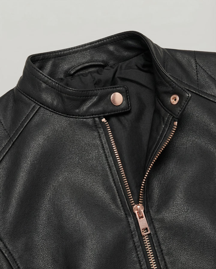 Elegante Lederjacke Damen | Drune