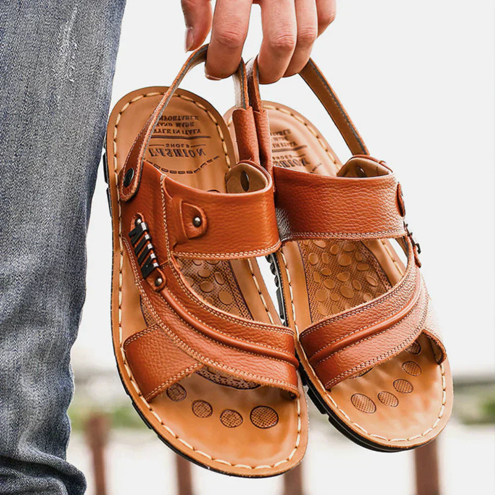 Drune | Hochwertige Orthopädische Sandalen für Männer