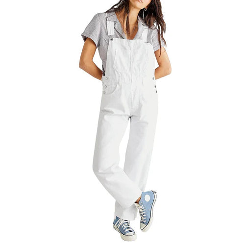 Drune | Stilvoller Denim Overall mit Lässig Passform