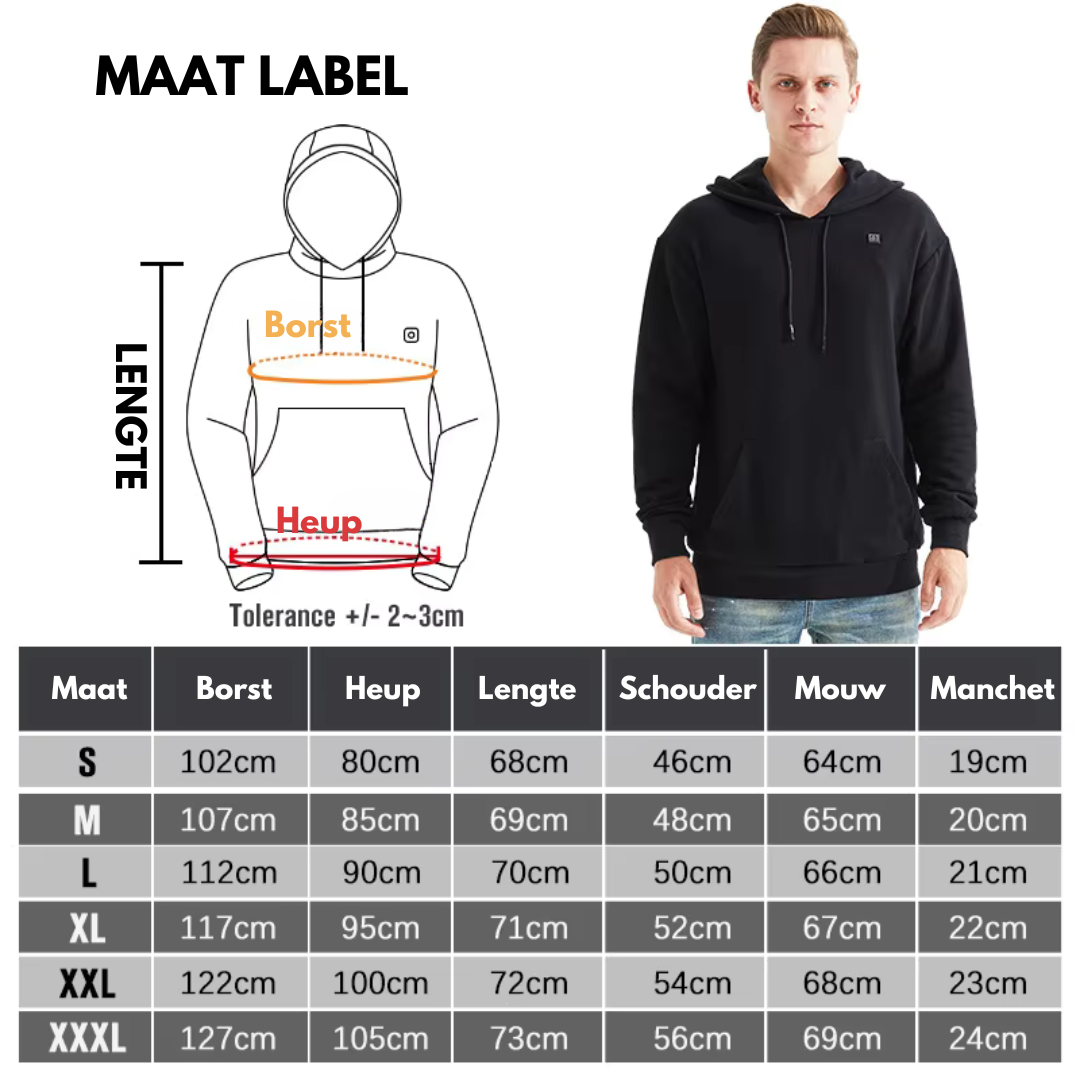 Drune | Hoodie - USB - Stilvoll und warm für den Winter