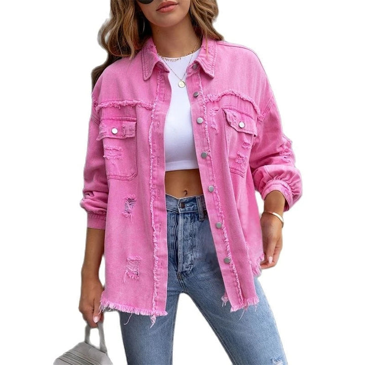 Drune | Damenjacke Aus Jeans Elegant und Lässig Chic