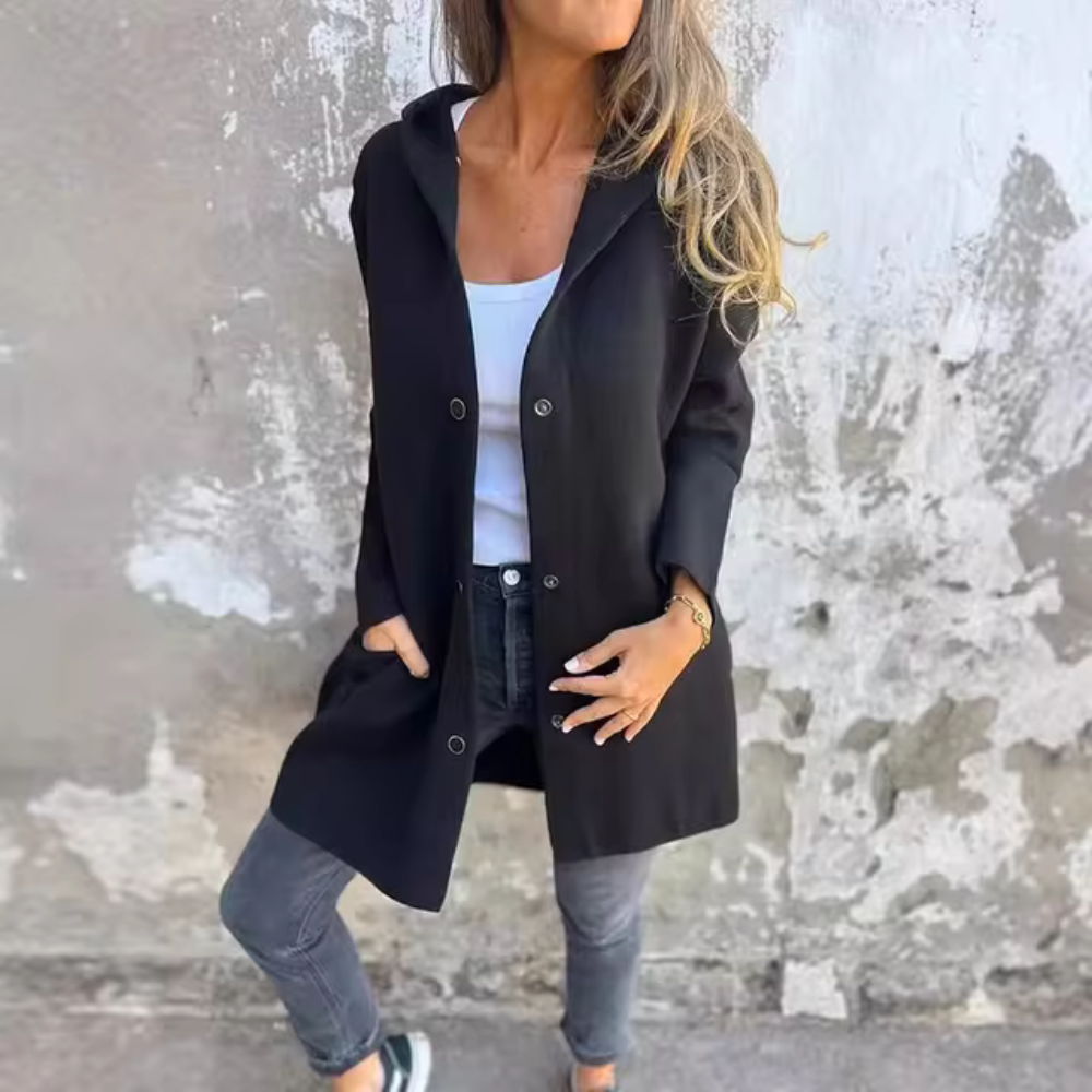 Drune | Maßgeschneiderte und Elegante Winter Strickjacke