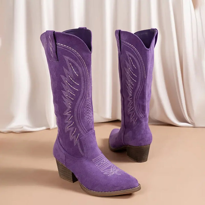 Drune | Elegante Gestickte Cowboystiefel