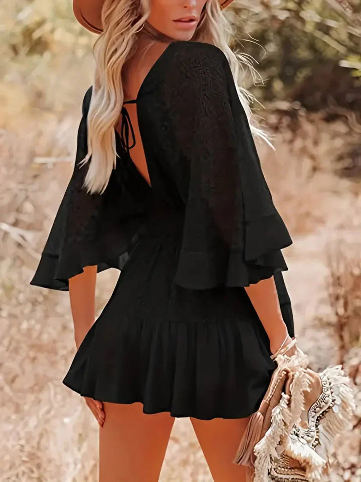 Drune | Boho Minikleid für Damen