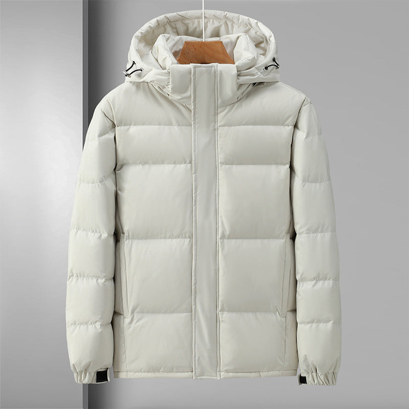 Drune | Pufferjacke - Winddichtes Steppdesign - Mit Kapuze und Reißverschluss - Leicht und strapazierfähig