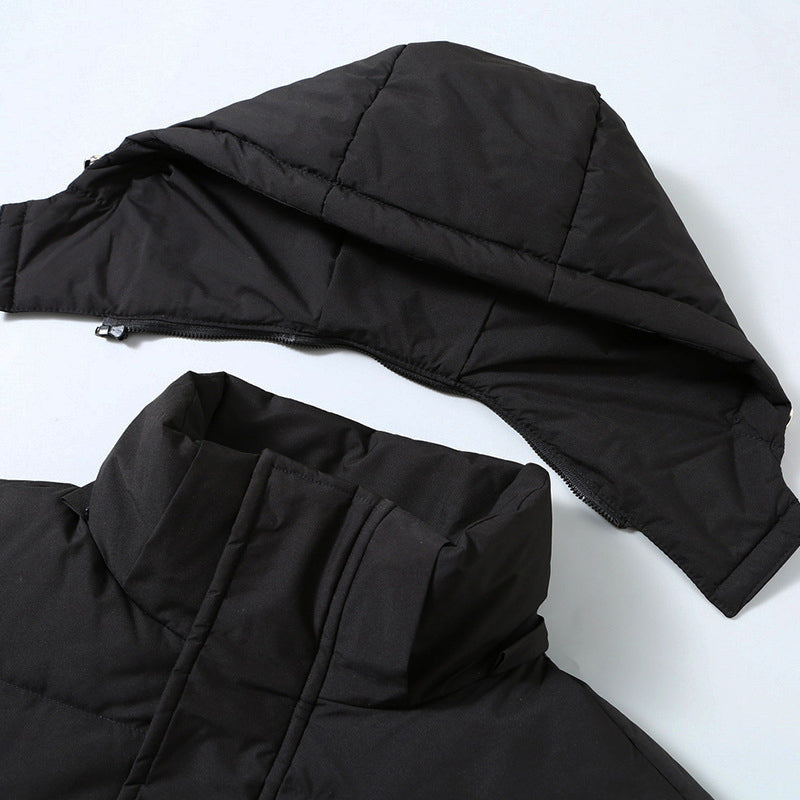 Drune | Pufferjacke - Winddichtes Steppdesign - Mit Kapuze und Reißverschluss - Leicht und strapazierfähig