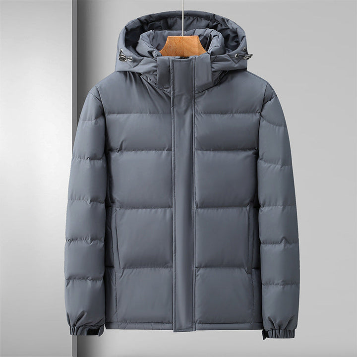Drune | Pufferjacke - Winddichtes Steppdesign - Mit Kapuze und Reißverschluss - Leicht und strapazierfähig