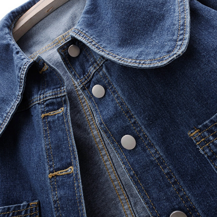 Drune | Koreanische Kurze Denim Jacken für Frauen
