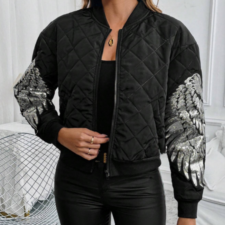 Drune | Moderne Herbstjacke mit Reißverschluss für Damen