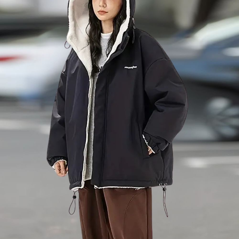 Drune | Warme Wendbare Winterjacke für Damen