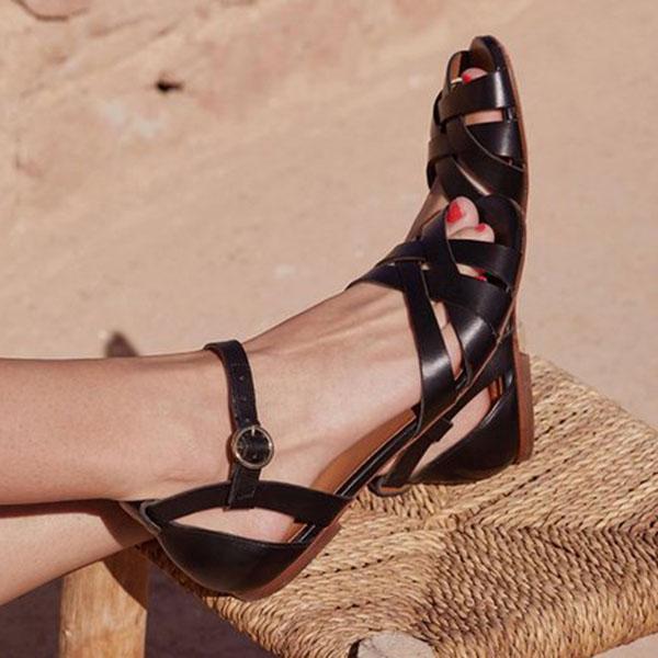 Drune | Sandalen mit Riemchen