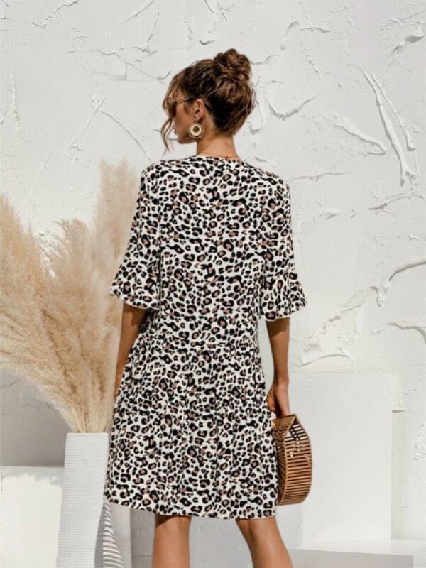 Drune | Stilvolle Damenkleid Mit Druck