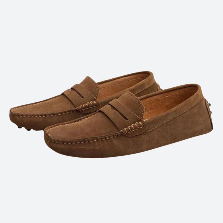 DruneElegante und Leichte Wildleder Loafers