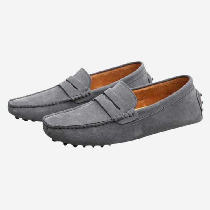 DruneElegante und Leichte Wildleder Loafers