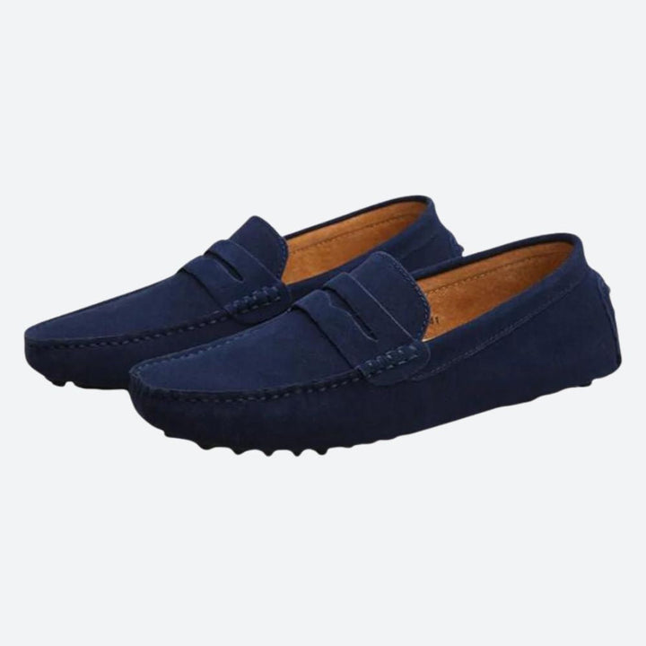 DruneElegante und Leichte Wildleder Loafers