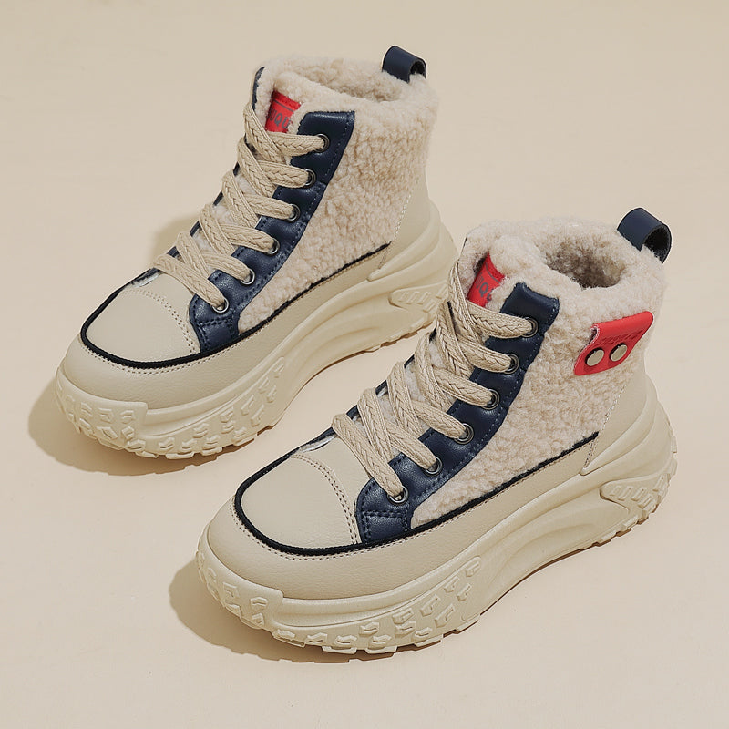 Drune – Wasserdichte Plüsch-Stiefeletten