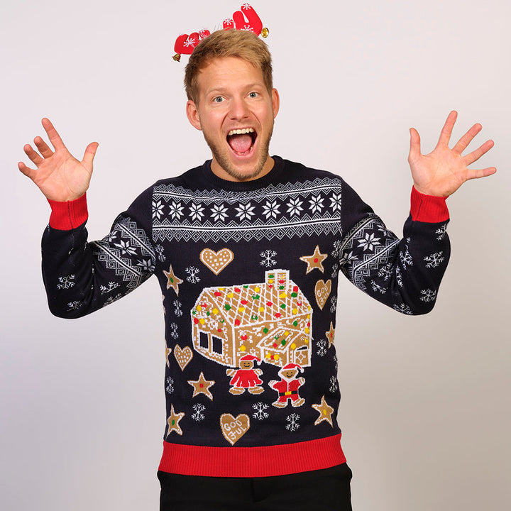 Drune | Der Gingerbread Weihnachtspullover - Herren