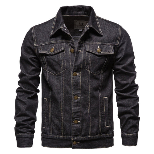 Drune | Stylische Jeansjacke Für Herren