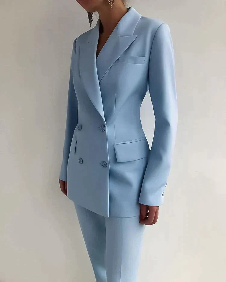 Drune | Elegantes Blazer Und Hosen Satz Für Damen