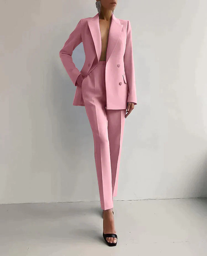 Drune | Elegantes Blazer Und Hosen Satz Für Damen