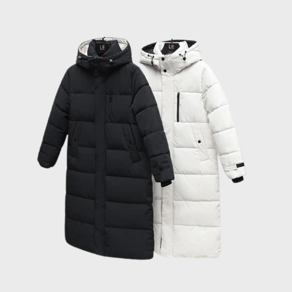 Drune | Extra warmer und langer Daunenmantel für den Winter