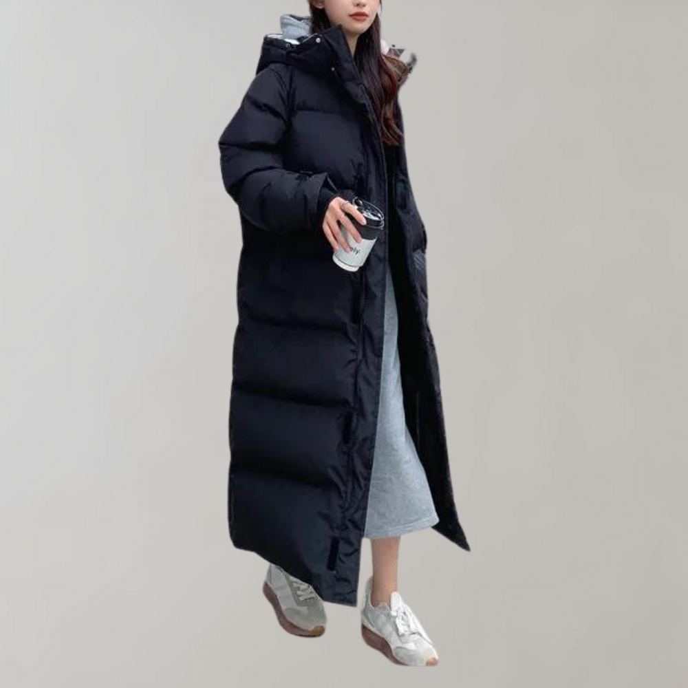 Drune | Extra warmer und langer Daunenmantel für den Winter