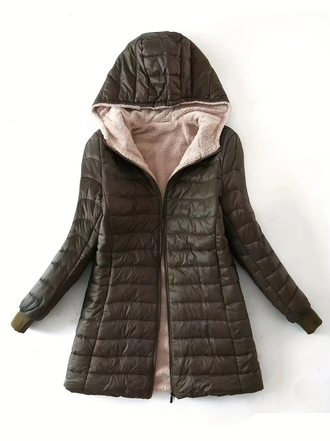 Drune | Damen Warmer Langer Puffer Wintermantel