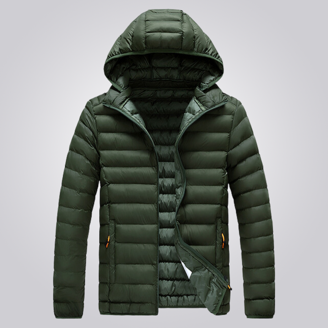 Drune | Wattierte Jacke mit abnehmbarer Kapuze