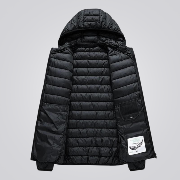 Drune | Wattierte Jacke mit abnehmbarer Kapuze