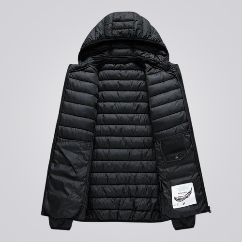 Drune | Wattierte Jacke mit abnehmbarer Kapuze