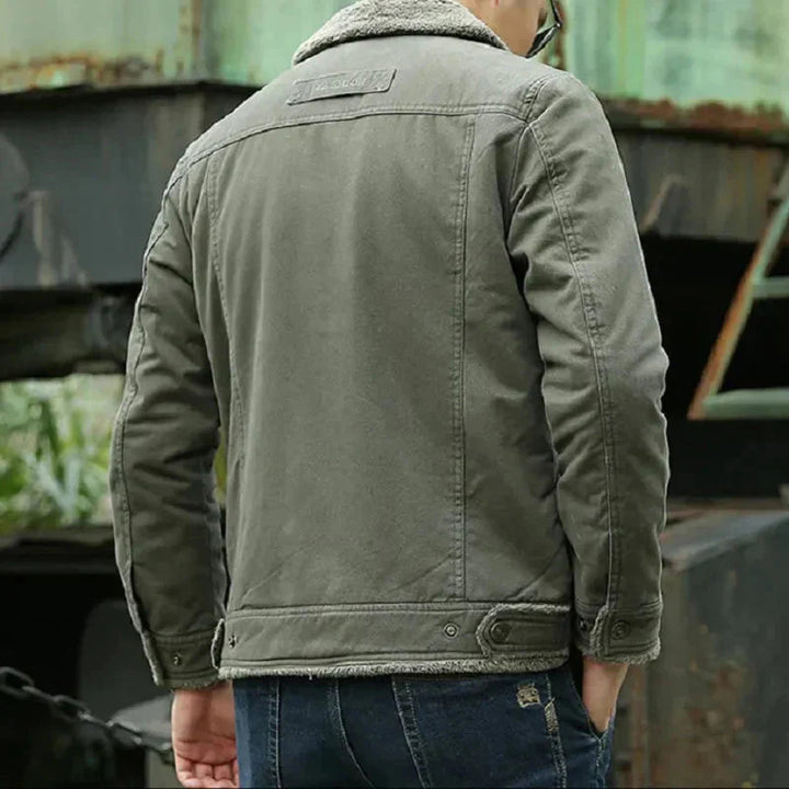 Drune | Knöpfe Kragen Sommerjacke