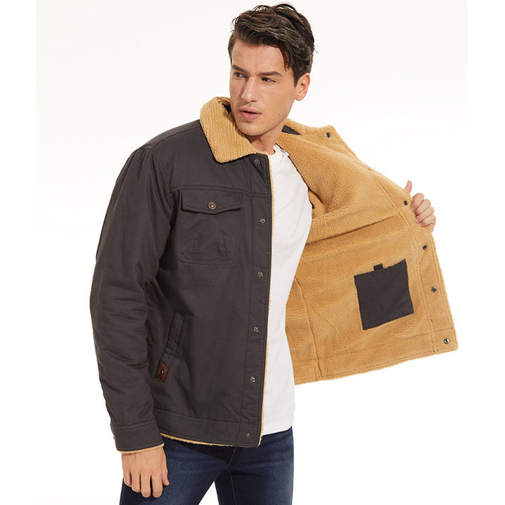 Drune | Sherpa Wasserdicht mit Fleece Gefüttert Winterjacke