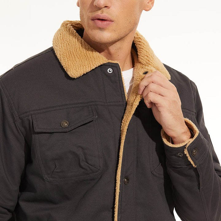 Drune | Sherpa Wasserdicht mit Fleece Gefüttert Winterjacke