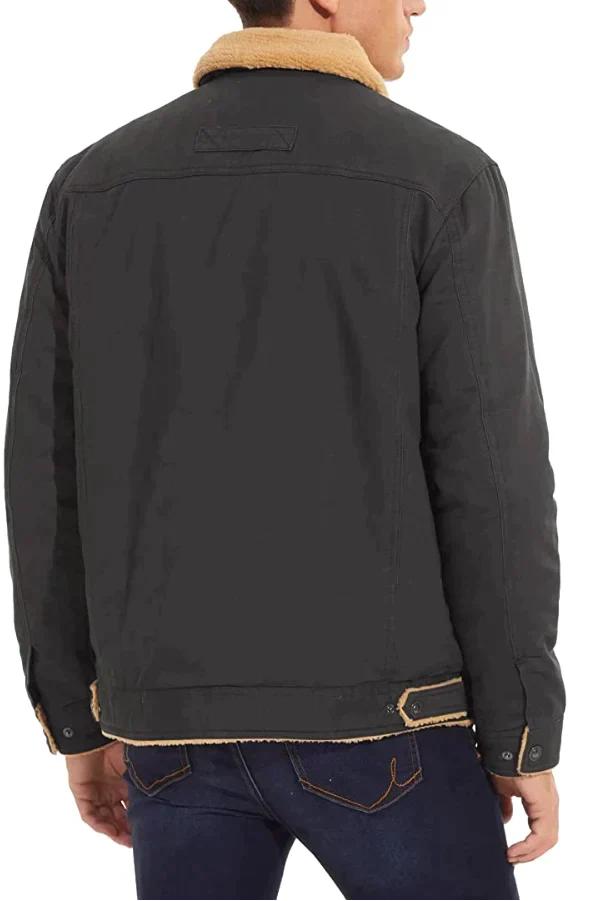 Drune | Sherpa Wasserdicht mit Fleece Gefüttert Winterjacke