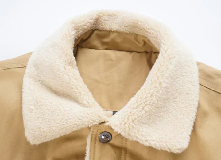 Drune | Sherpa Wasserdicht mit Fleece Gefüttert Winterjacke