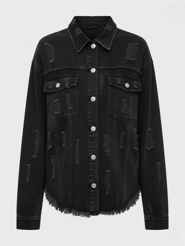Drune | Damenjacke Aus Jeans Elegant und Lässig Chic