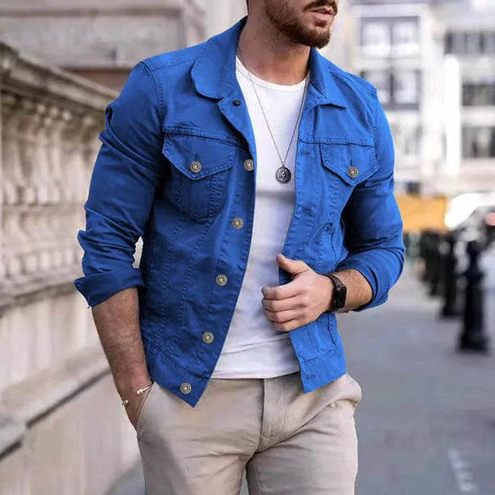 Jeansjacke Herren Baumwolle Nachhaltig